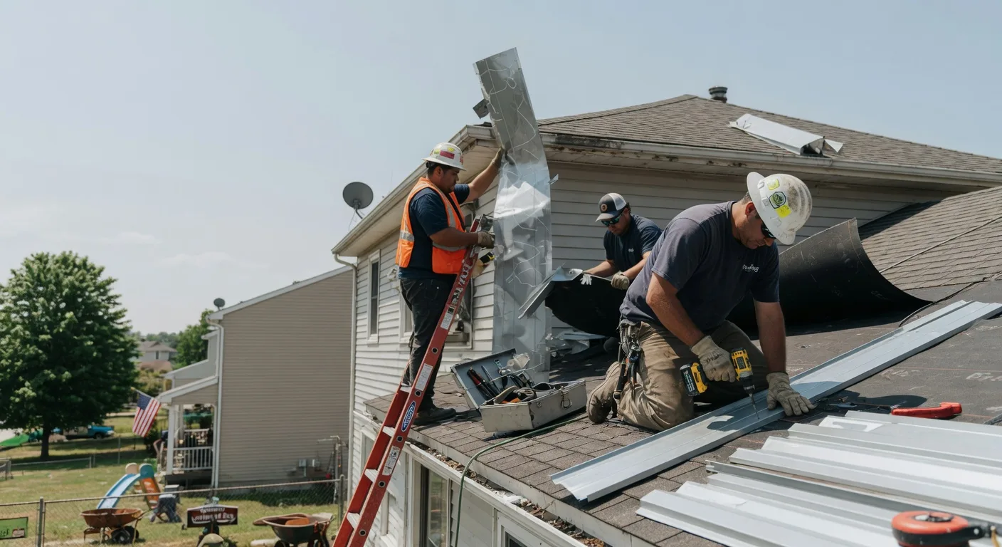 Metal Roof Repair in Adams Center, NY